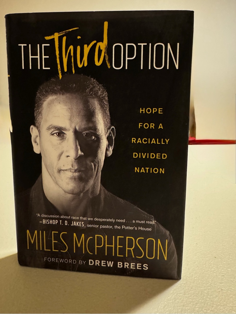 Miles McPherson — The Third Option (Black & Yellow Cover)